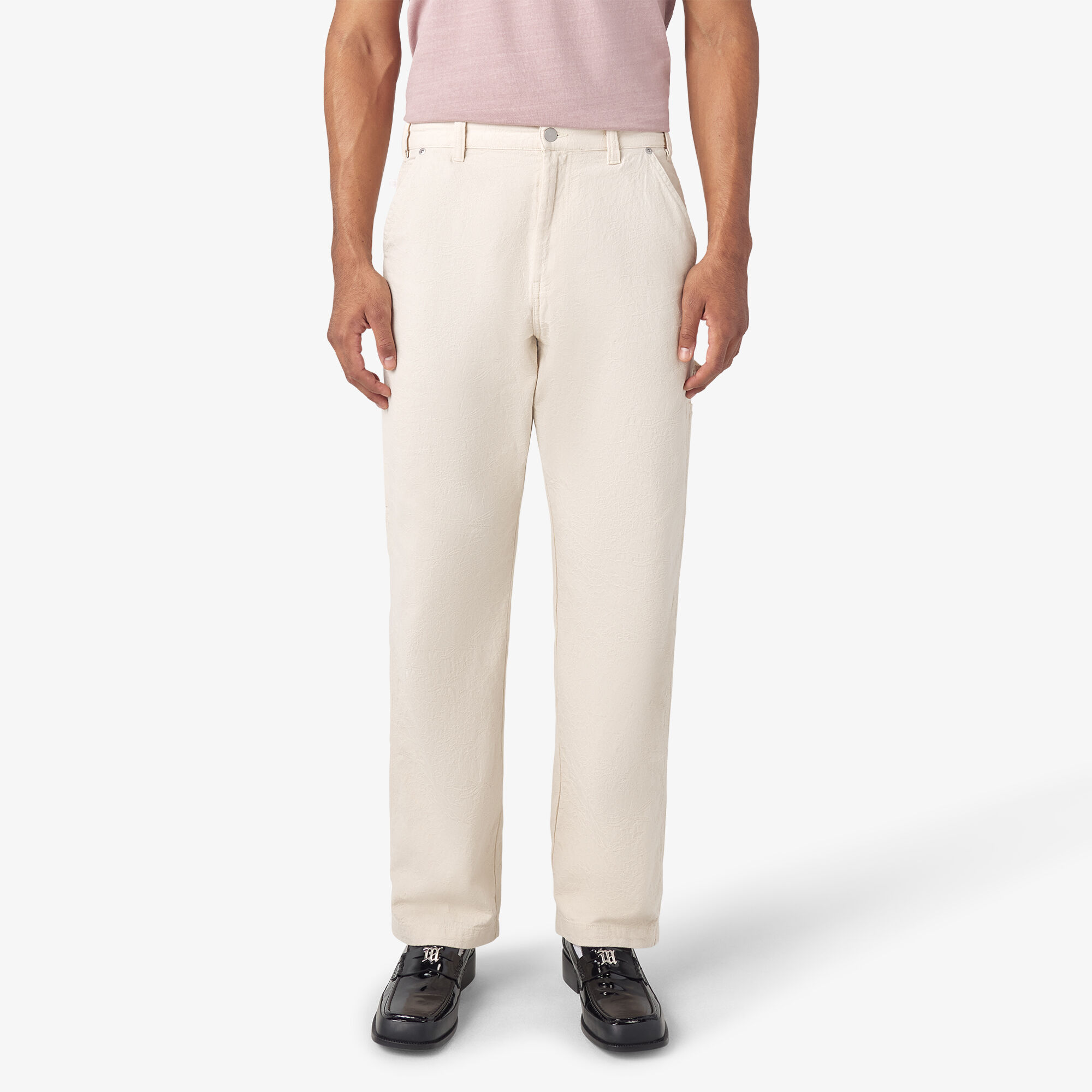 Tonal Jacquard Painter Pants