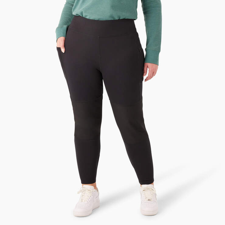 Women's Plus Utility Leggings - Black (KBK) image number 1