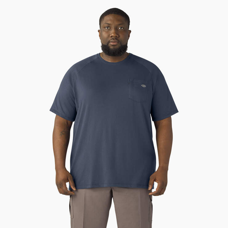 Cooling Short Sleeve Pocket T-Shirt - Dark Navy (DN) image number 3