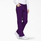 Women&#39;s EDS Signature Flare Leg Cargo Scrub Pants - Purple Eggplant &#40;EGG&#41;