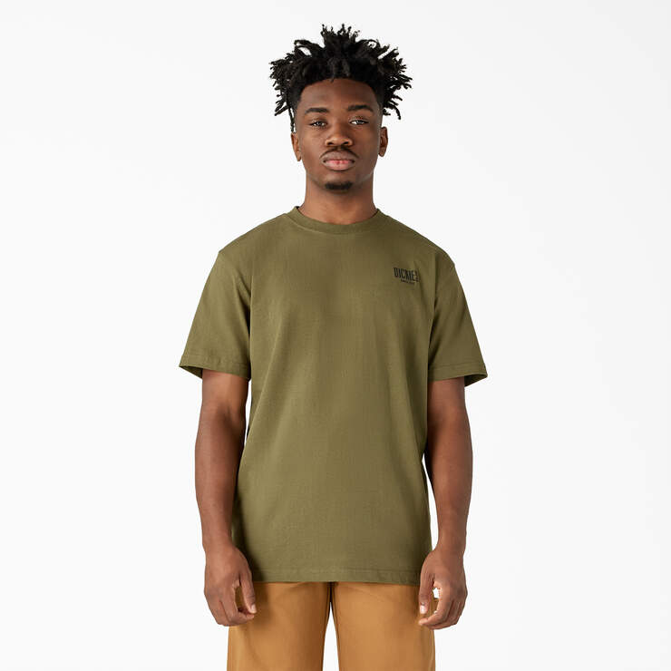Built to Last Heavyweight T-Shirt - Military Green (0ML) image number 2