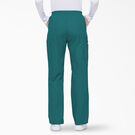 Women&#39;s EDS Signature Tapered Leg Cargo Scrub Pants - Teal &#40;DTL&#41;