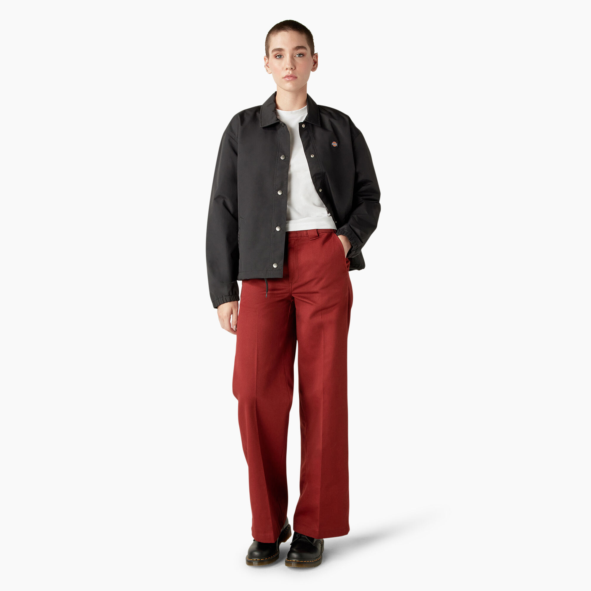 Cropped coach jacket hot sale