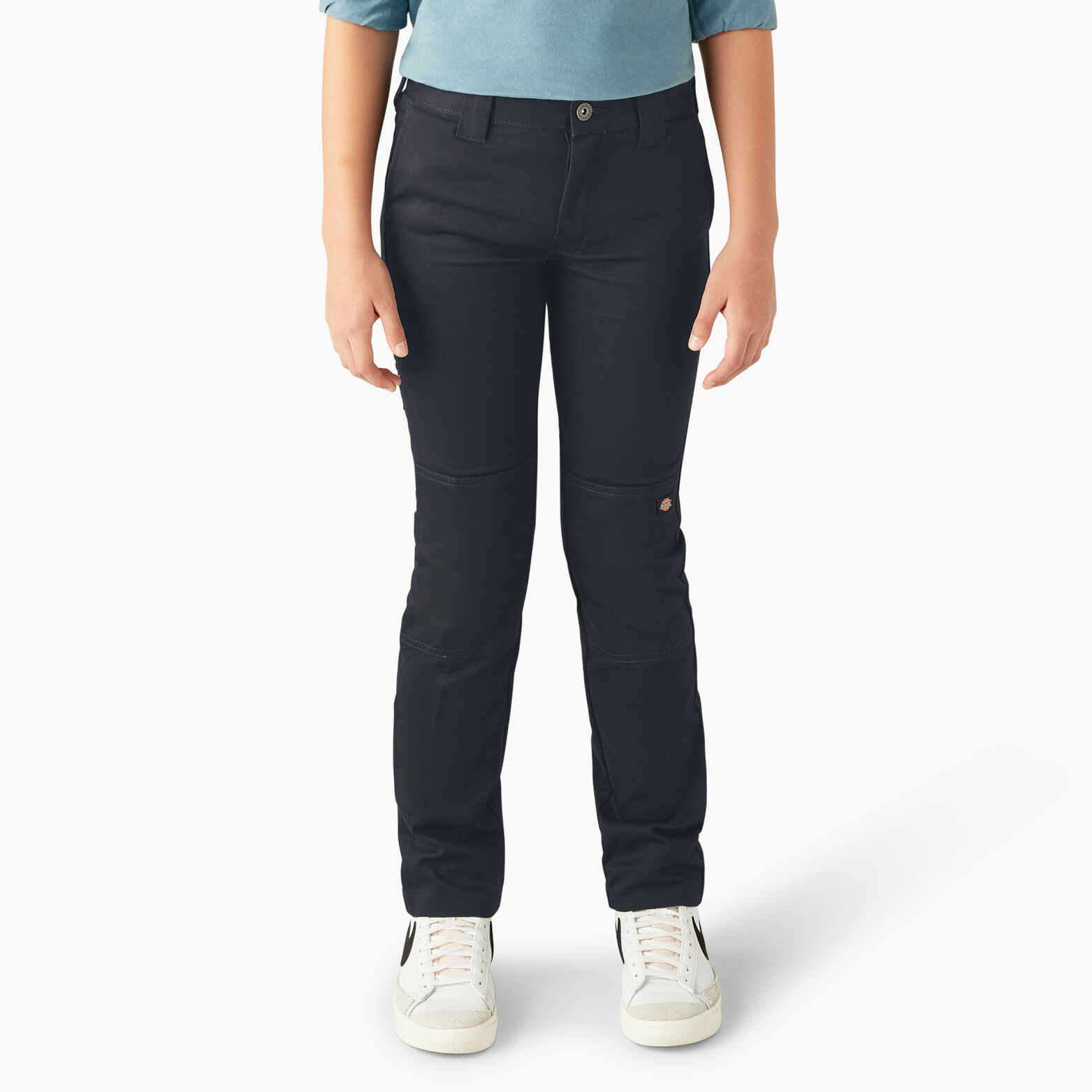 skinny straight double knee dickies