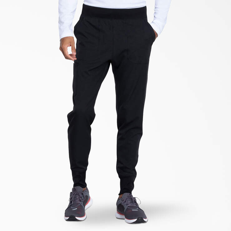 Men's Dynamix Jogger Scrub Pants - Black (BLK) image number 1