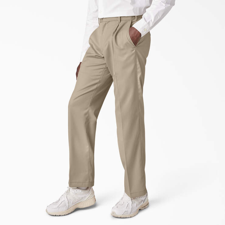 Dickies Premium Collection Pleated 874® Pants - Desert Sand (DS) image number 3