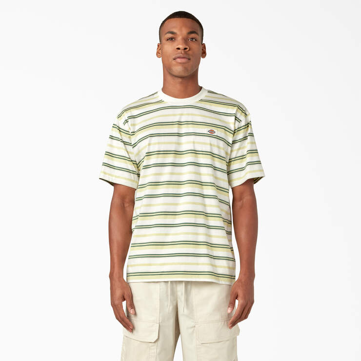 Glade Spring Striped T-Shirt - Cloud Stripe (HYS) image number 1