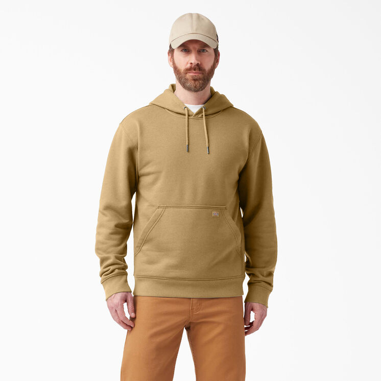 Water Repellent Sleeve Logo Hoodie - Nubuck &#40;NU&#41;