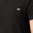 Women&#39;s Heavyweight Short Sleeve Pocket T-Shirt - Black &#40;BK&#41;