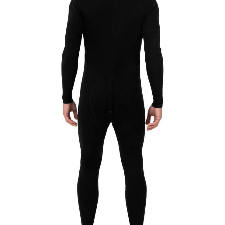 Men's Heavyweight Long Johns Union Suit - Black (BK) image number 2