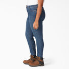 Women&#39;s Plus Perfect Shape Denim Skinny Leg Jeans - Stonewashed Indigo Blue &#40;SNB&#41;
