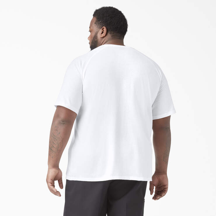 Cooling Short Sleeve Pocket T-Shirt - White (WH) image number 5