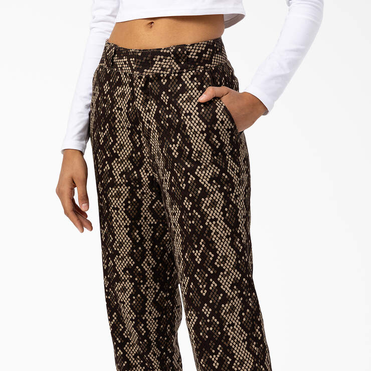 Women's Camden Regular Fit Pants - Black (BKX) image number 4