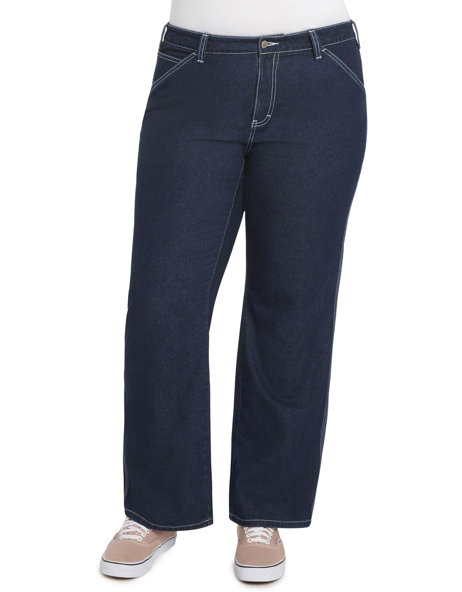 Dickies Girl Juniors' Plus Size Carpenter Jeans | Dickies Girl | Dickies