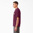 Chest Logo Pocket T-Shirt - Grape Wine &#40;GW9&#41;