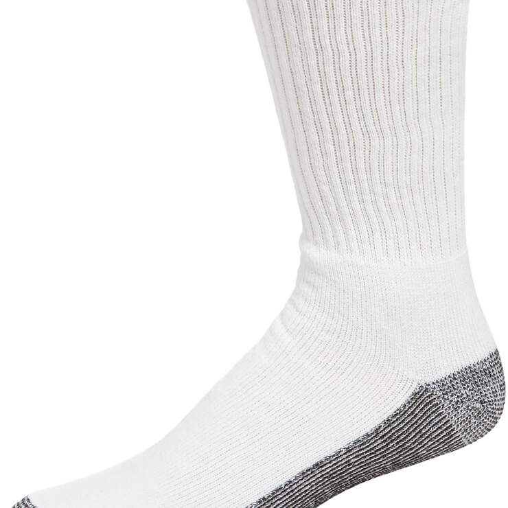 Industrial Strength Crew Socks, 3-Pack, Big & Tall - White (WH) image number 1