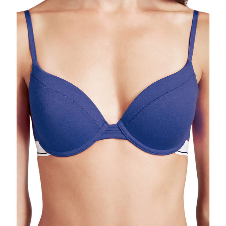 Dickies Girl Juniors' Underwire T-Shirt Bra - Navy Blue (NVY) image number 1