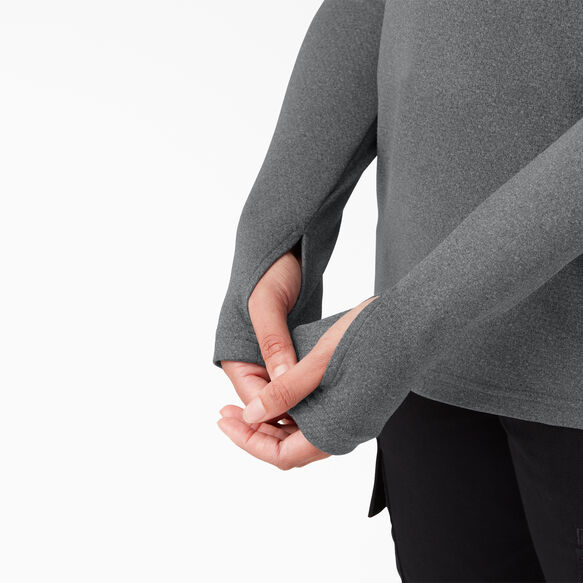 Women&#39;s Temp-iQ&reg; 365 Long Sleeve T-Shirt - Dark Gray Heather &#40;GHF&#41;