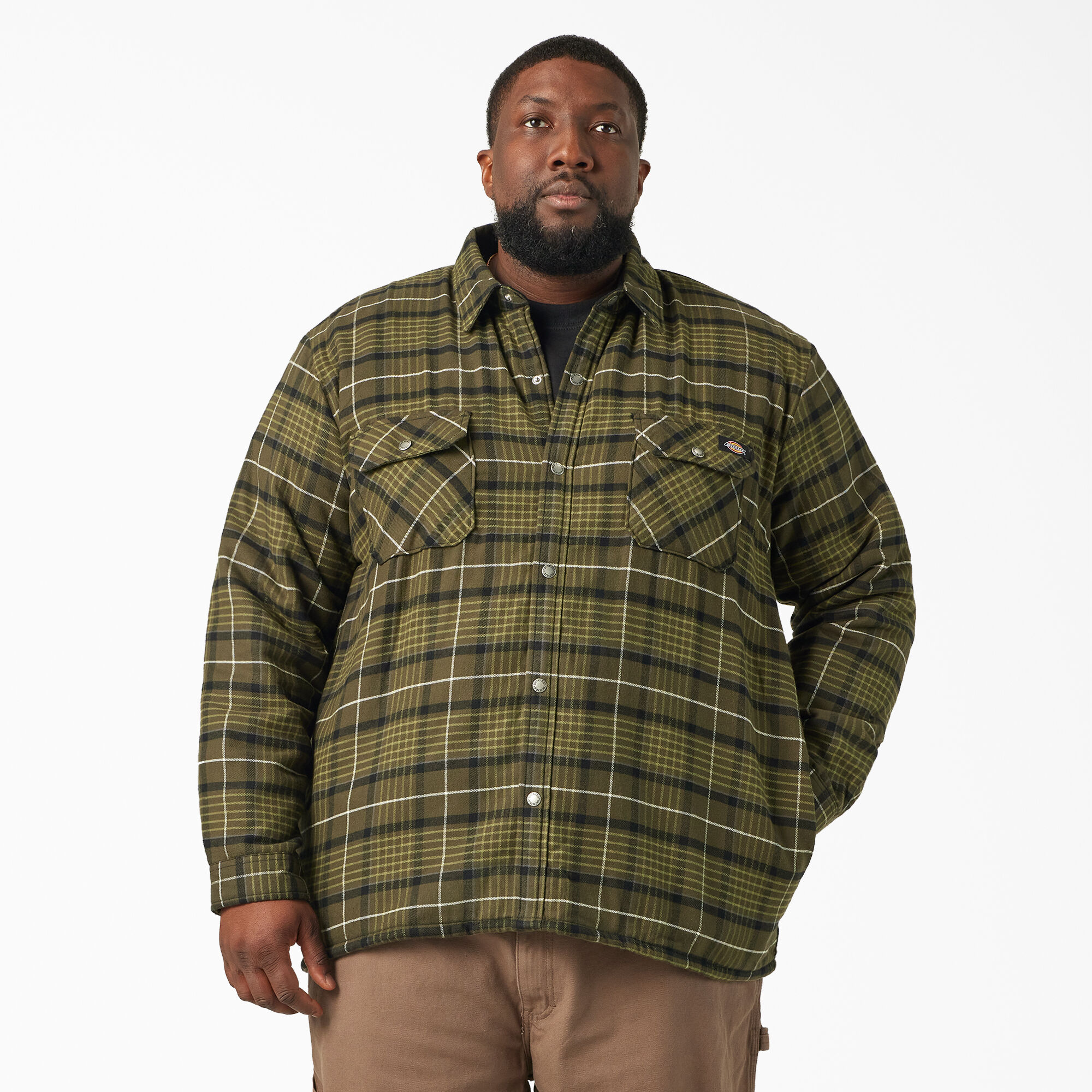 Mens big and tall quilted flannel shirt new arrivals