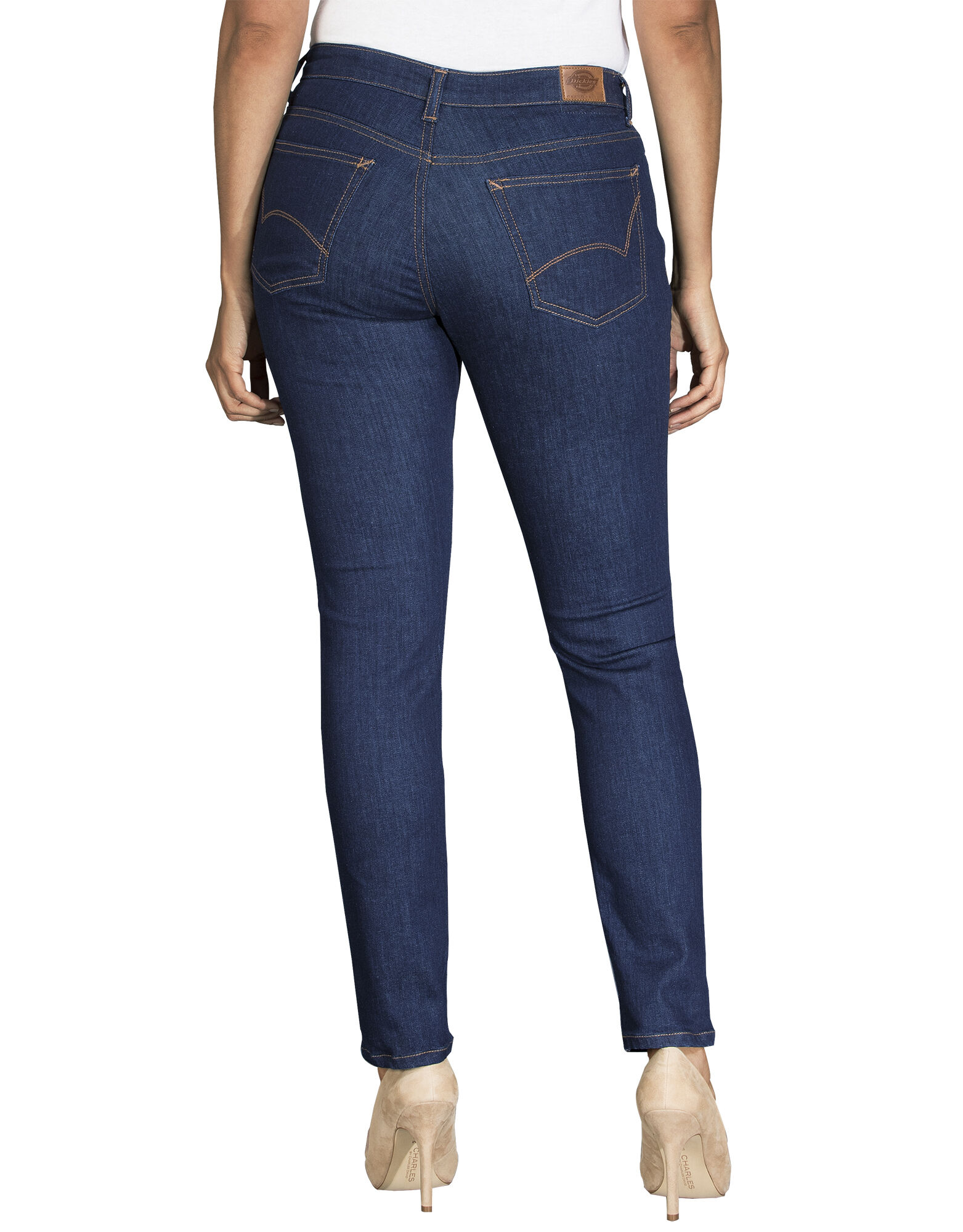 Skinny Stretch Plus Size Dickies womens Perfect Shape Denim Jean