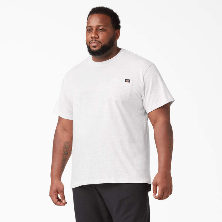 Lightweight Short Sleeve Pocket T-Shirt - Ash Gray (AG) image number 4