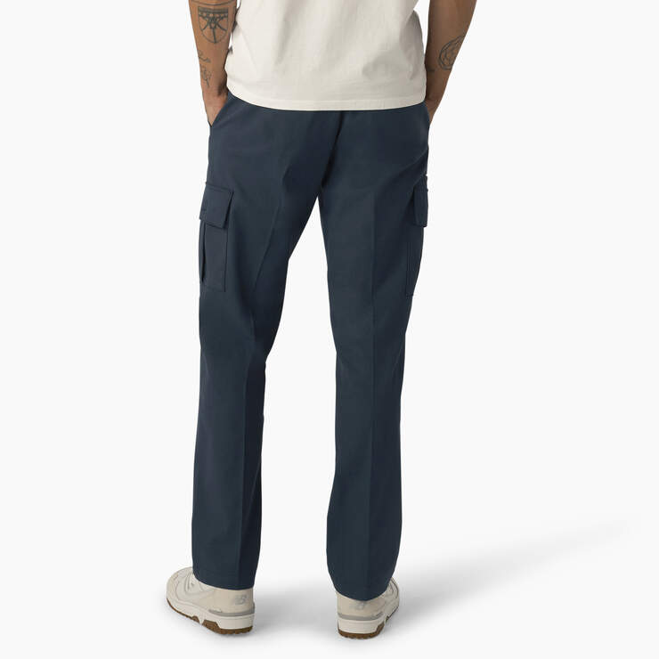 Regular Fit Cargo Pants - Airforce w/ Contrast Stitching (CSA) image number 2