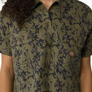 Women&#39;s Drewsey Cropped Work Shirt - Military Green Glitch Camo &#40;MPE&#41;