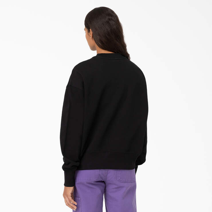 Women’s Oxford Sweatshirt - Black (KBK) image number 2