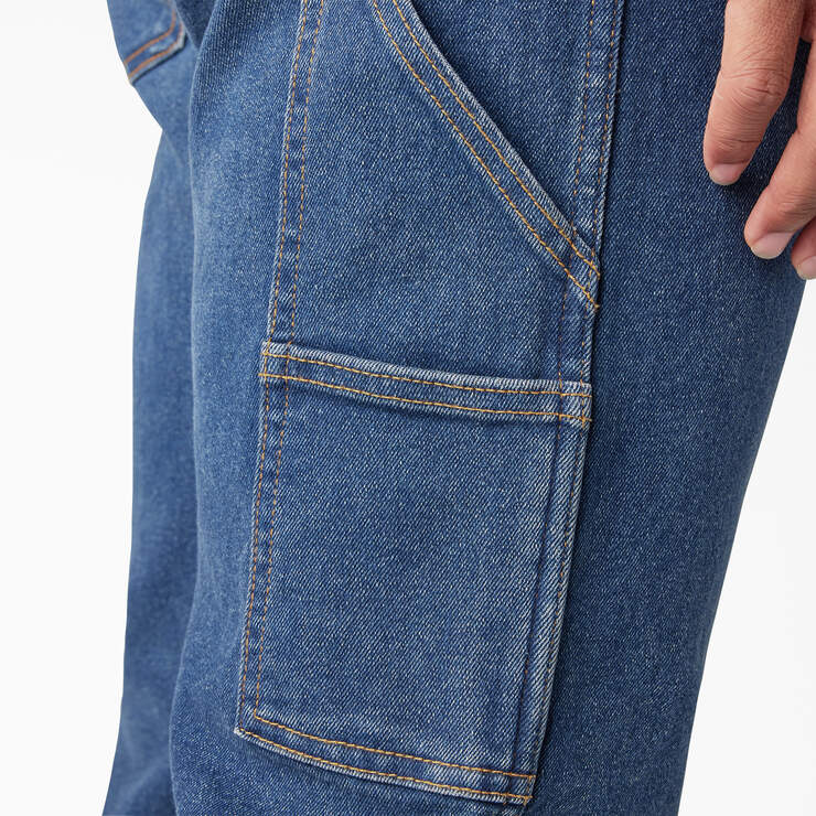 FLEX Regular Fit Carpenter Utility Jeans - Medium Denim Wash (MWI) image number 8