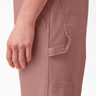 Women&#39;s Relaxed Fit Bib Overalls - Rinsed Ash Rose &#40;RAR&#41;