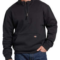 Dickies Pro™ 1/4 Zip Mobility Work Fleece Pullover - Black (BK)