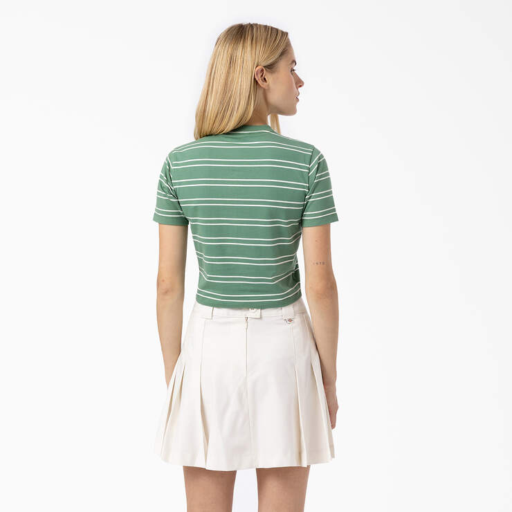 Women's Westover Striped T-Shirt - Dark Ivy (D2I) image number 2