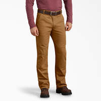 Regular Fit Duck Double Knee Pants - Stonewashed Brown Duck (SBD)