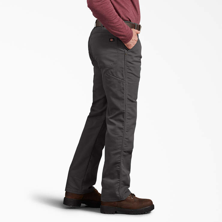 Regular Fit Duck Double Knee Pants - Stonewashed Gray (SSL) image number 3