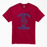 Durable Work Cloth Graphic T-Shirt - Burgundy (BY)