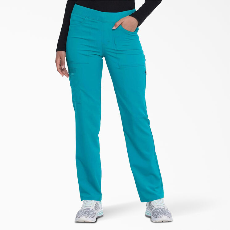 Women&#39;s Balance Tapered Leg Scrub Pants - Teal &#40;DTL&#41;