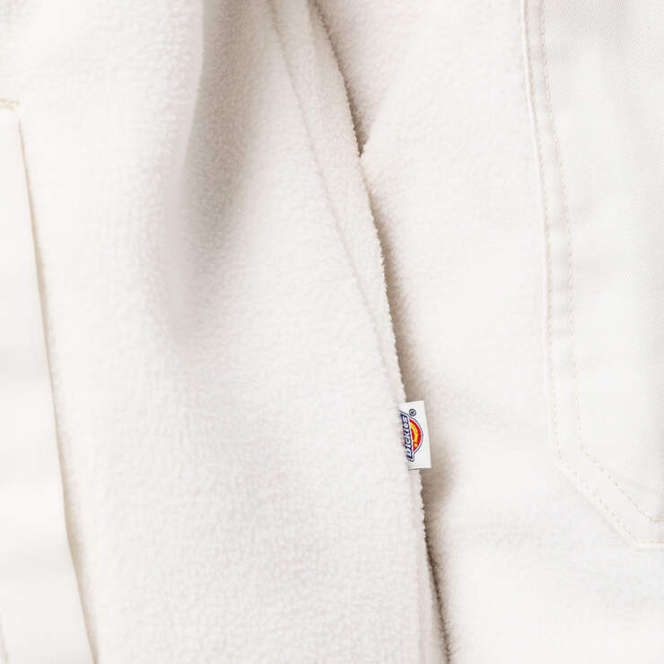 Women's Port Allen Fleece Pullover - White (WH) image number 5