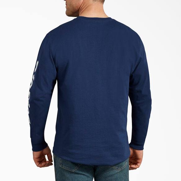 Long-Sleeve Graphic T-Shirt - Deep Blue &#40;EL&#41;