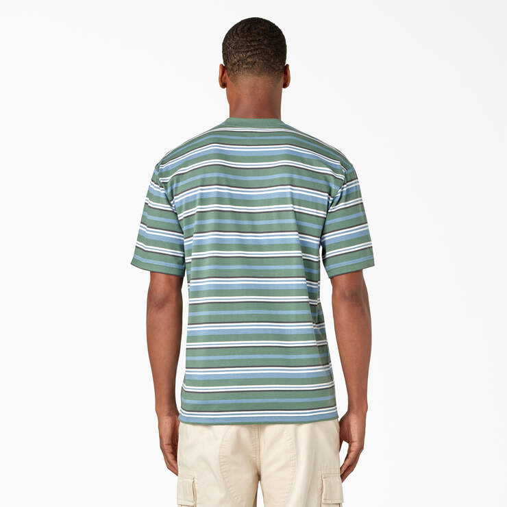 Glade Spring Striped T-Shirt - Coronet Blue Stripe (HYR) image number 2