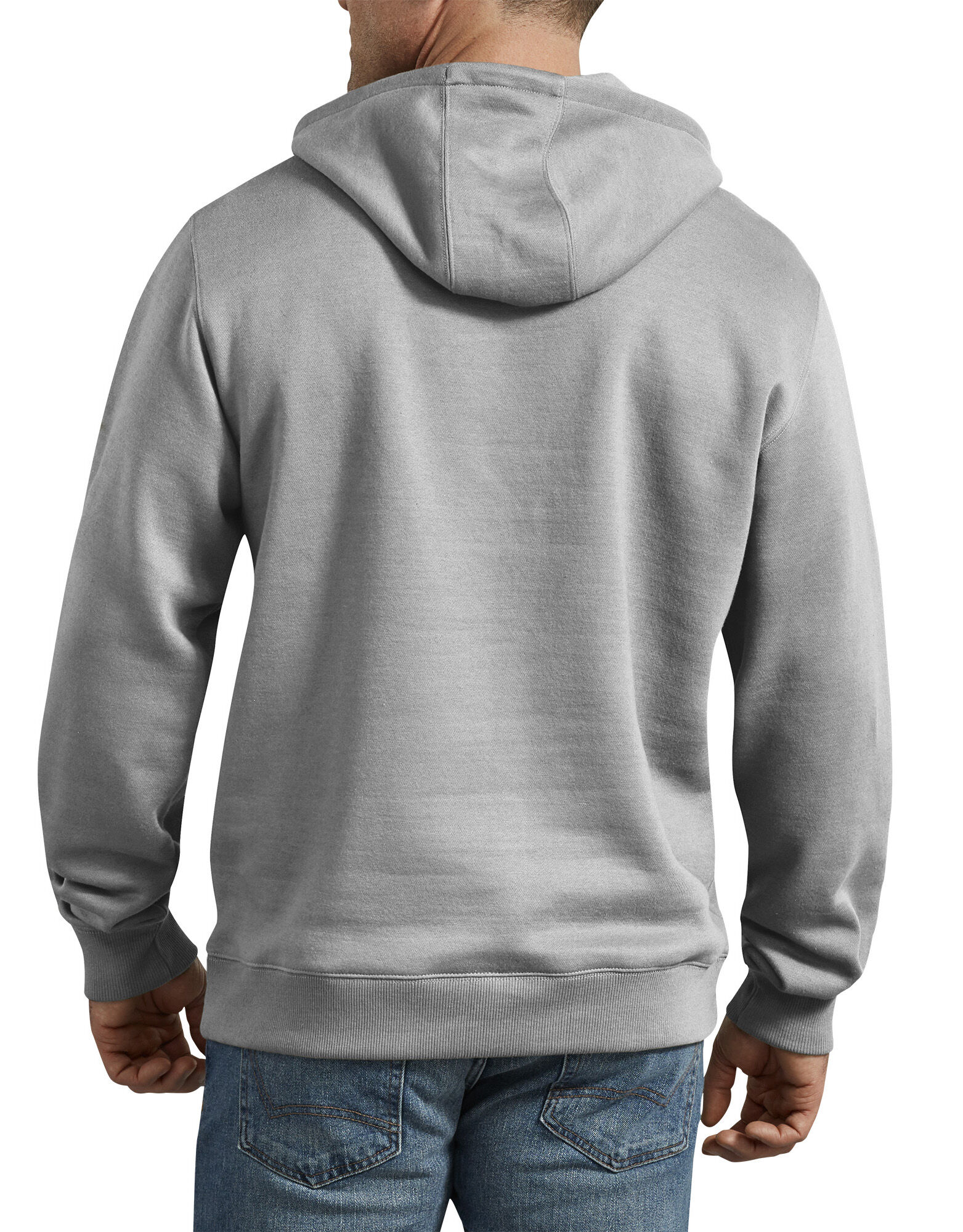 Relaxed Fit Graphic Fleece Pullover Hoodie - Dickies US, Heather Gray