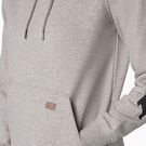 Women&#39;s Heavyweight Logo Sleeve Pullover - Heather Gray &#40;HG&#41;