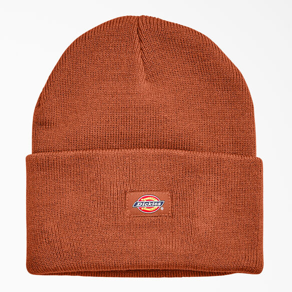 Cuffed Knit Beanie - Gingerbread Brown &#40;IE&#41;