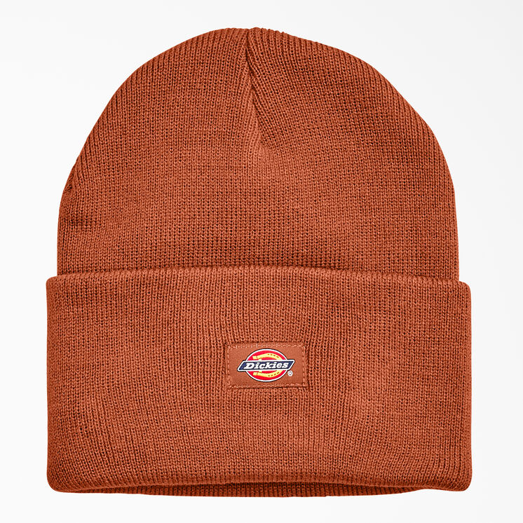 Cuffed Knit Beanie - Gingerbread Brown &#40;IE&#41;