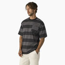 Relaxed Fit Striped Pocket T-Shirt - Tonal Black/White Stripe &#40;TSH&#41;