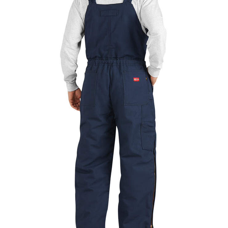 Flame-Resistant Insulated Duck Bib - Navy Blue (NV) image number 2