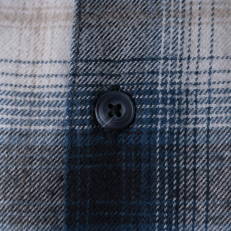 Ronnie Sandoval Brushed Flannel Shirt - Blue Ombre Plaid (OL2) image number 6