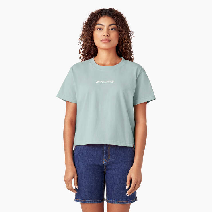 Women’s Boxy Graphic T-Shirt - Surf Spray (SP1) image number 1