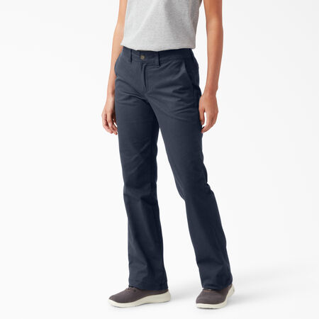 Women&#39;s Slim Bootcut Twill Pants - Rinsed Dark Navy &#40;RDN&#41;