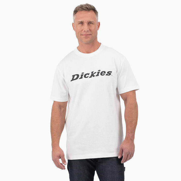 Short Sleeve Wordmark Graphic T-Shirt - White &#40;WH&#41;