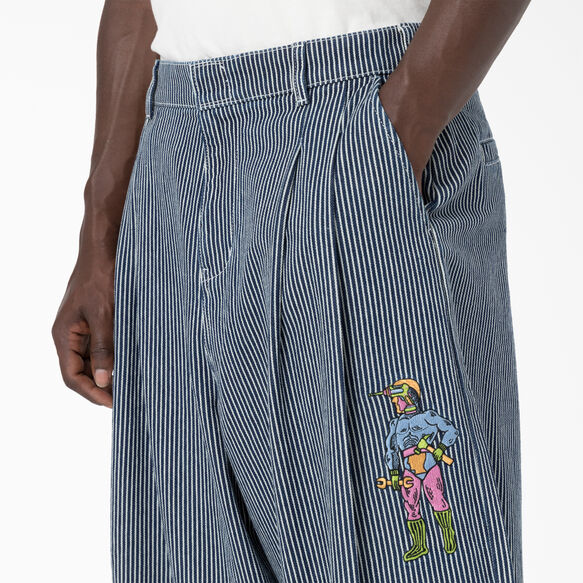 Brain Dead Hickory Stripe Denim Pants - Hickory Stripe &#40;HS&#41;